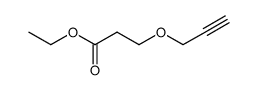 3-(2-Propynyloxy)propanoic acid ethyl ester Structure