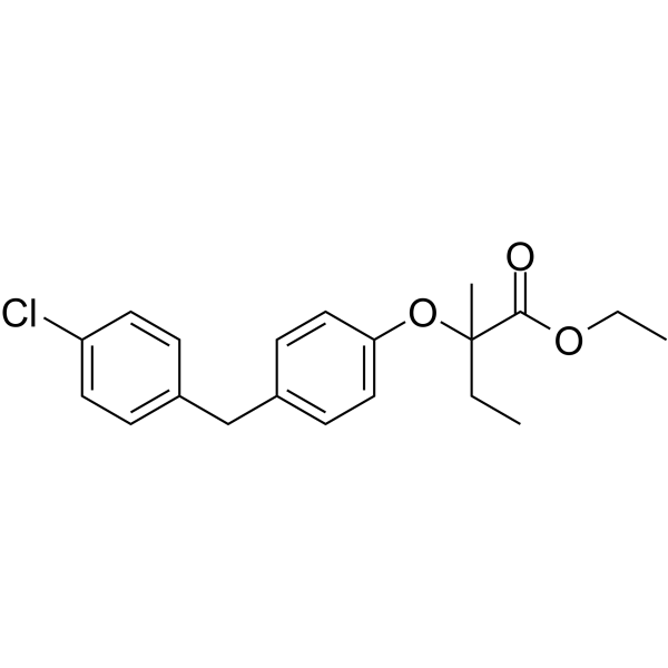 Beclobrate Structure