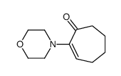 2-morpholin-4-ylcyclohept-2-en-1-one结构式