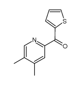 (4,5-dimethyl-pyridin-2-yl)-thiophen-2-yl-methanone Structure