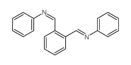 N-phenyl-1-[2-(phenyliminomethyl)phenyl]methanimine结构式