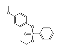 ethoxy-(4-methoxyphenoxy)-phenyl-sulfanylidene-λ5-phosphane Structure