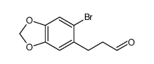 3-(6-BROMO-BENZO[1,3]DIOXOL-5-YL)-PROPIONALDEHYDE picture