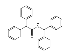 N-benzhydryl-2,2-diphenylacetamide Structure