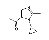 Ethanone, 1-(1-cyclopropyl-2-methyl-1H-imidazol-5-yl)- (9CI) picture