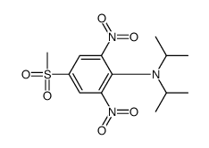 4-methylsulfonyl-2,6-dinitro-N,N-di(propan-2-yl)aniline Structure