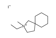 2-ethyl-2-methyl-2-azoniaspiro[4.5]decane,iodide Structure