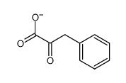 phenylpyruvate anion Structure