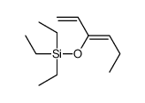 triethyl(hexa-1,3-dien-3-yloxy)silane Structure