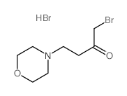 1-bromo-4-morpholin-4-yl-butan-2-one结构式