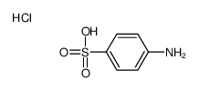 4-aminobenzenesulfonic acid,hydrochloride结构式