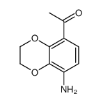 1-(5-amino-2,3-dihydro-1,4-benzodioxin-8-yl)ethanone Structure