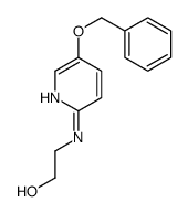 2-[(5-phenylmethoxypyridin-2-yl)amino]ethanol Structure