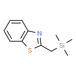 Benzothiazole, 2-[(trimethylsilyl)methyl]- (9CI) Structure