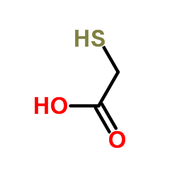 硫代乙醇酸(TGA)结构式