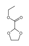 1,3-Dioxolane-2-carboxylicacid,ethylester(9CI) structure