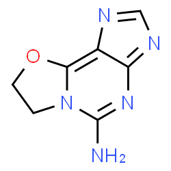 Oxazolo[2,3-i]purin-5-amine,7,8-dihydro-结构式