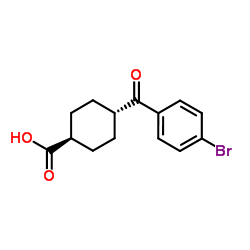 trans-4-(4-Bromobenzoyl)cyclohexanecarboxylic acid picture