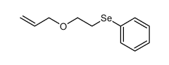 (2-(allyloxy)ethyl)(phenyl)selane Structure