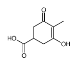 4-Methyl-3,5-dioxocyclohexanecarboxylic Acid Structure