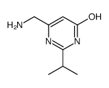 4(1H)-Pyrimidinone,6-(aminomethyl)-2-(1-methylethyl)-(9CI) picture