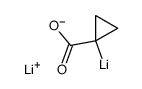 lithium (1-carboxylatocyclopropyl)lithium结构式