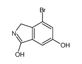 4-溴-2,3-二氢-6-羟基-1H-异吲哚-1-酮图片