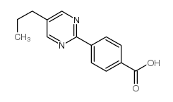 Benzoicacid, 4-(5-propyl-2-pyrimidinyl)- picture