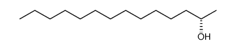 2-Tetradecanol, (2S)结构式