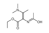 ethyl 2-acetamido-3-(dimethylamino)but-2-enoate Structure