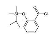 2-[tert-butyl(dimethyl)silyl]oxybenzoyl chloride结构式