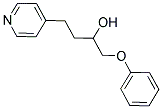 1-phenoxy-4-pyridin-4-yl-butan-2-ol Structure