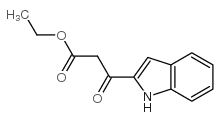 ethyl-2-indoloyl-acetate结构式