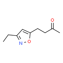 2-Butanone,4-(3-ethyl-5-isoxazolyl)-(9CI) Structure