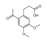 3-(2-acetyl-4,5-dimethoxy-phenyl)propanoic acid图片