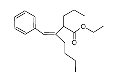 ethyl 4-phenyl-3-butyl-2-propyl-3(Z)-butenoate Structure