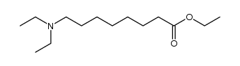 8-diethylamino-octanoic acid ethyl ester Structure