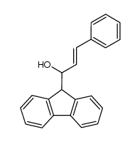 1-Phenyl-3-[fluorenyl-(9)]-propen-(1)-ol-(3)结构式