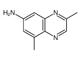 6-Quinoxalinamine,3,8-dimethyl-(9CI) Structure