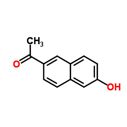 1-(6-Hydroxy-2-naphthyl)ethanone Structure