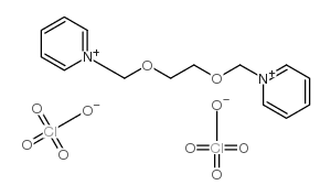 1,1'-[ethylenebis(oxymethylene)]dipyridinium diperchlorate结构式