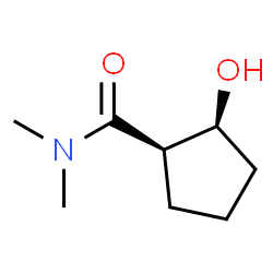 Cyclopentanecarboxamide, 2-hydroxy-N,N-dimethyl-, cis- (9CI) picture