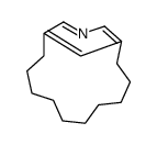 14-azabicyclo[10.3.1]hexadeca-1(16),12,14-triene Structure