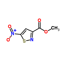 Methyl 5-nitro-1,2-thiazole-3-carboxylate Structure