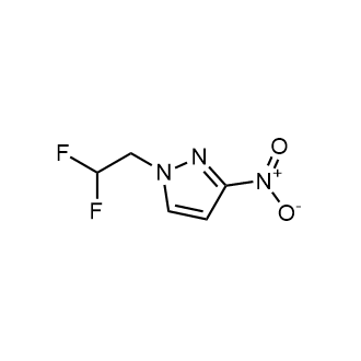 1-(2,2-二氟乙基)-3-硝基-1H-吡唑图片