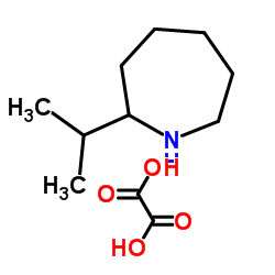 2-Isopropylazepane ethanedioate (1:1) Structure