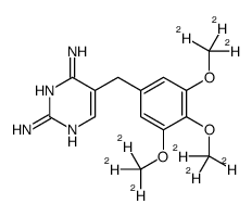 Trimethoprim-d9 Structure