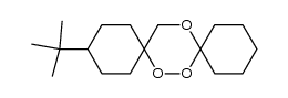 3-(tert-butyl)-7,8,15-trioxadispiro[5.2.59.26]hexadecane结构式