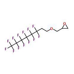 3-[2-(Perfluorohexyl)ethoxy]-1,2-epoxypropane Structure