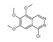 1-chloro-5,6,7-trimethoxyphthalazine结构式